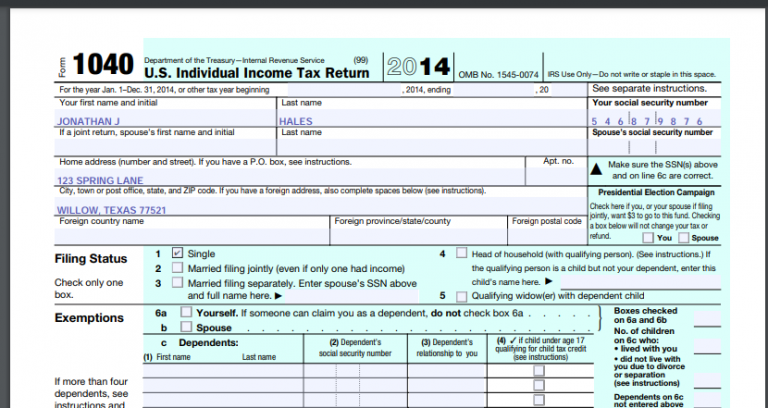 Prepare a complete tax return with all appropriate schedules and forms ...