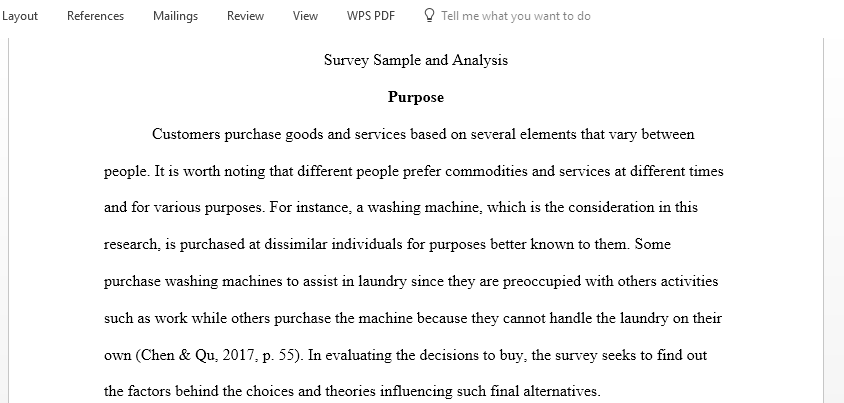 Create a 10 question survey via Survey Monkey to collect data from 15 respondents and to provide six-page analysis of the gathered data