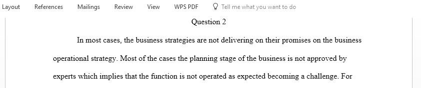 What do you anticipate will be the greatest challenge of operationalizing strategy across various business functions